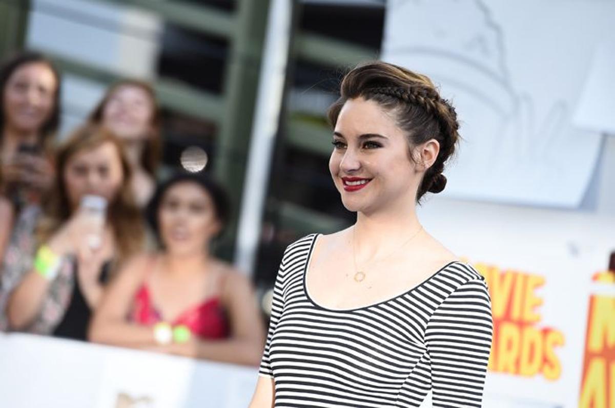 El look beauty de Shailene Woodley en los MTV Movie Awards 2015