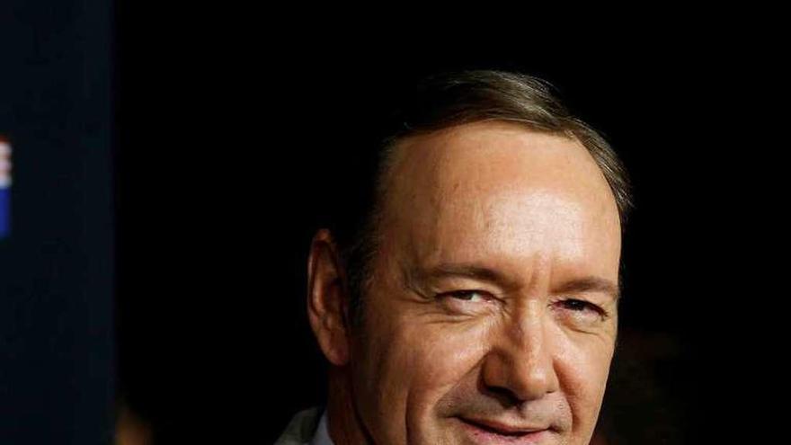 Kevin Spacey, en un evento de &quot;House of Cards&quot;.