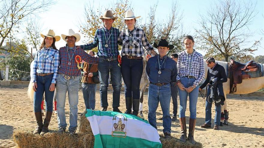 Rafael Castaño, campeón de Andalucía de Reining