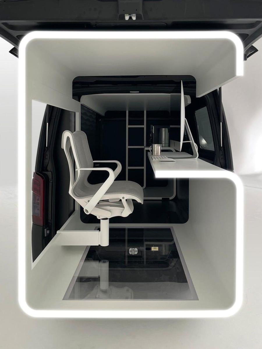 Furgoneta Nissan teletrabajo