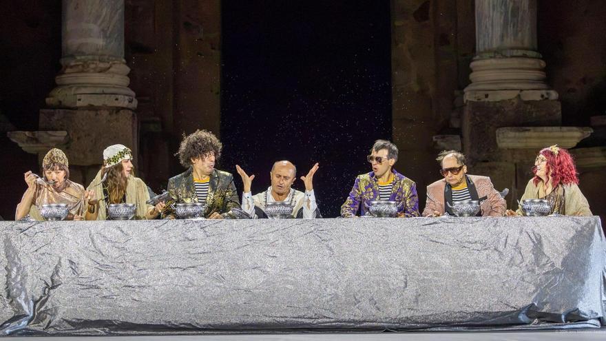 Video | Pepe Viyuela se entrega a la sátira más amarga de Shakespeare en el Festival de Mérida