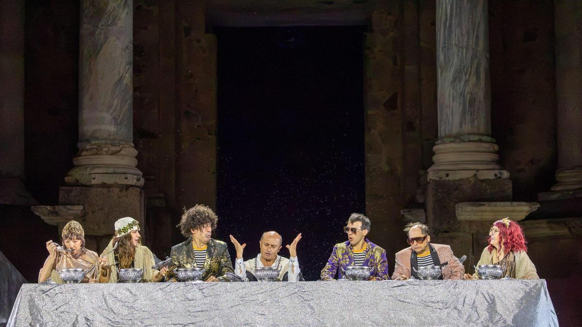 Video | Pepe Viyuela se entrega a la sátira más amarga de Shakespeare en el Festival de Mérida