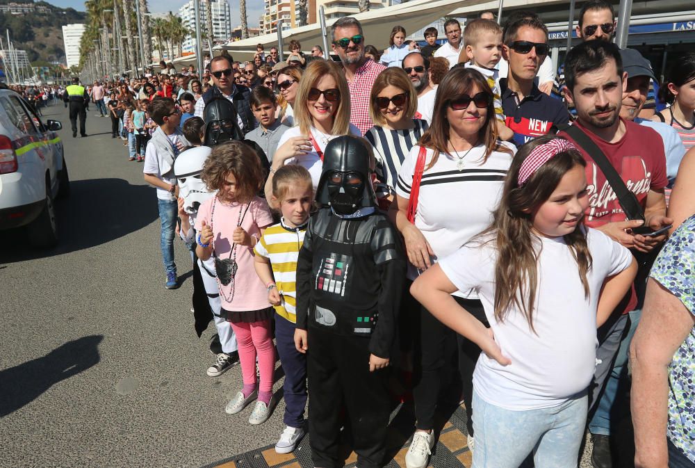 Tercer desfile de la Legión 501 por Málaga