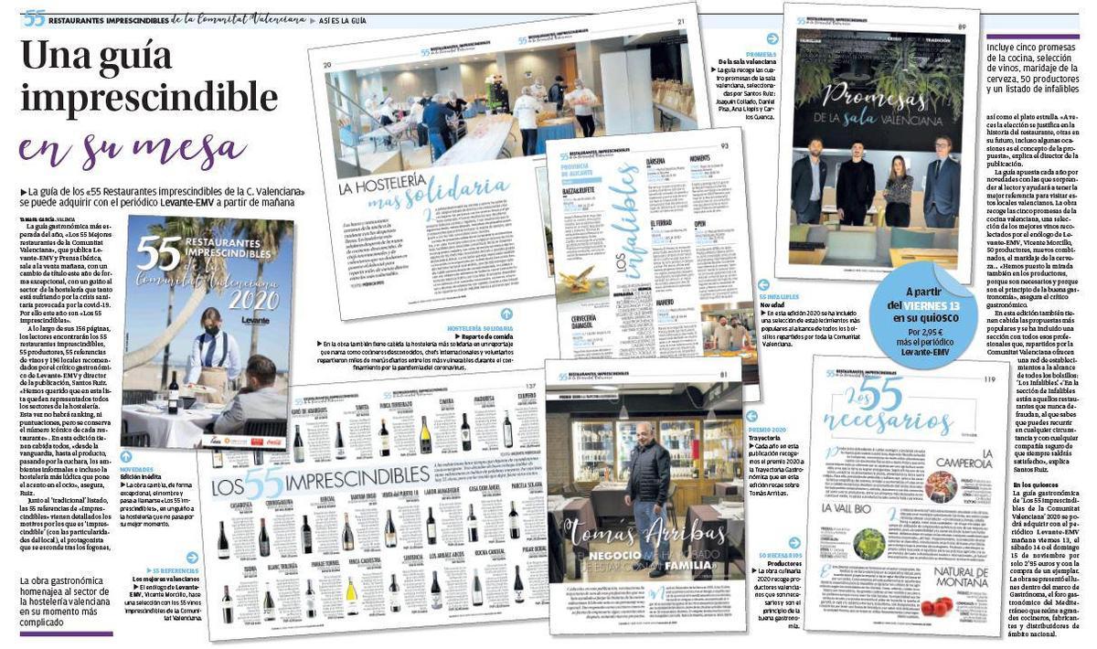 Guía 55 Imprescindibles de la C. Valenciana