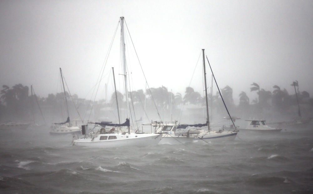 El paso del huracán Irma por Florida