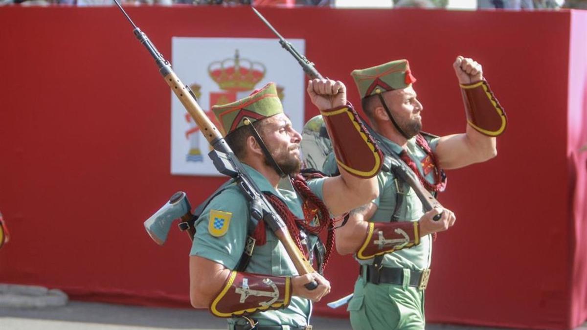 Desfile de Fuerzas Armadas el pasado 12 de octubre