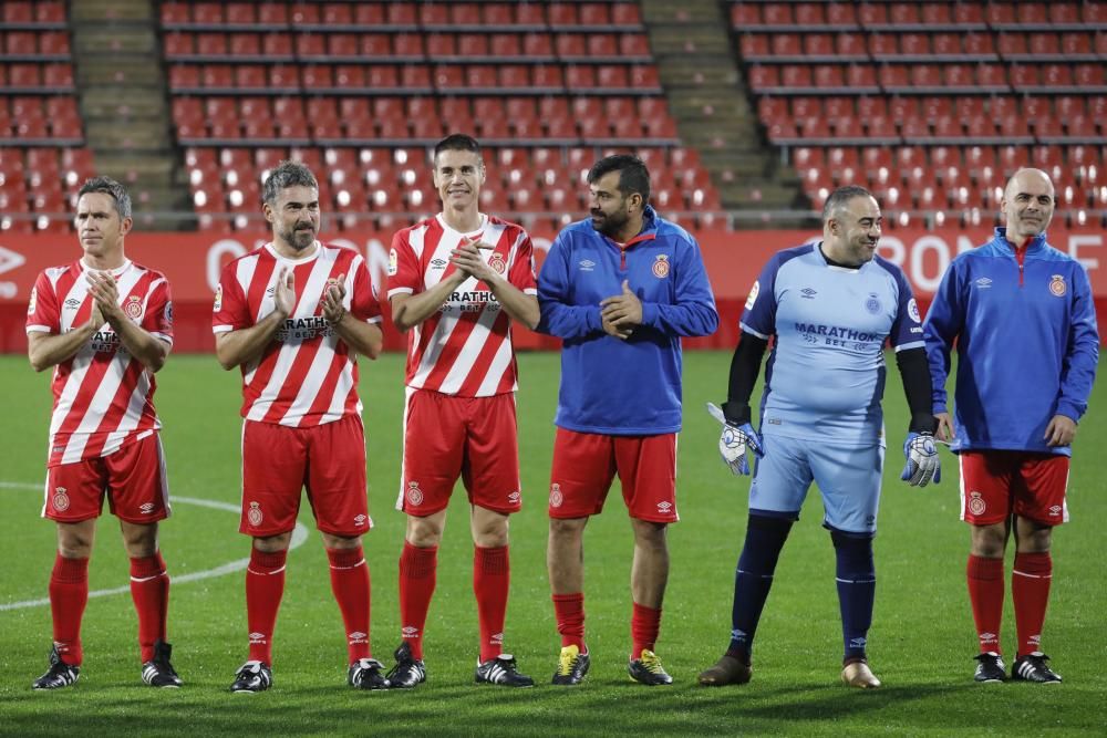 Partit entre veterans del Girona i del Barcelona