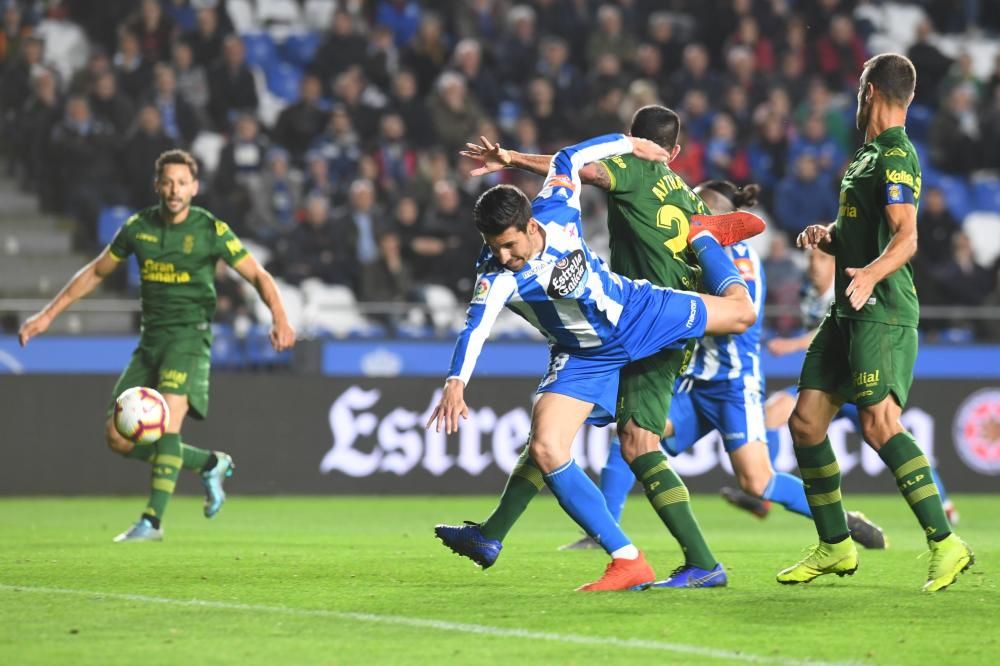 El Dépor cae ante Las Palmas en Riazor