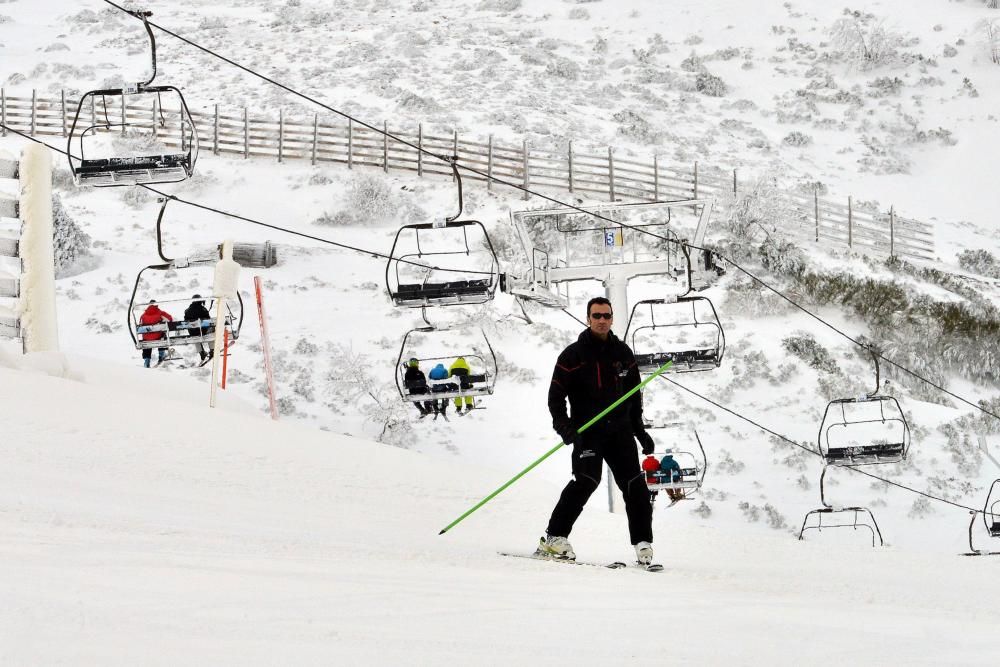 Reapertura de la temporada de esquí en Pajares