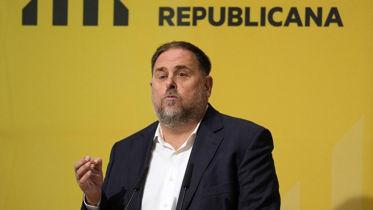 Junqueras acusa a algunos dirigentes del PSC y Junts de taparse la corrupción