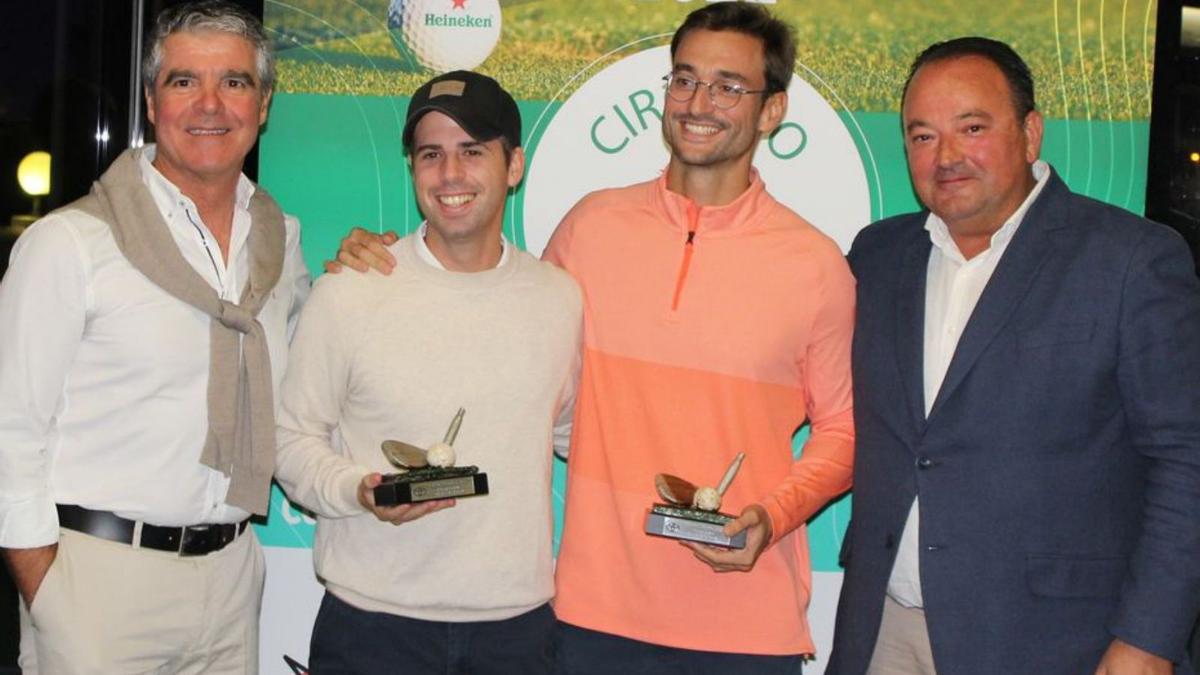 De izquierda a derecha, Oscar Pérez, José Alberto Prior, Miguel Vivancos Manresa y Francisco Sandoval.