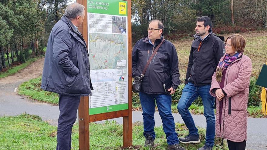 Impulso a la ruta larachesa a orillas del río Bradoso