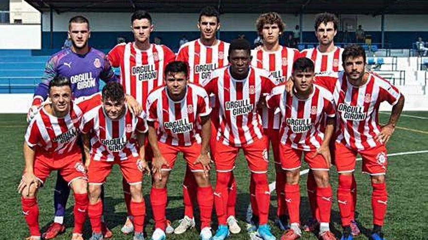 Un onze del Girona B d&#039;aquesta temporada.