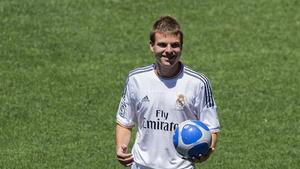 Illaramendi, el día de su presentación