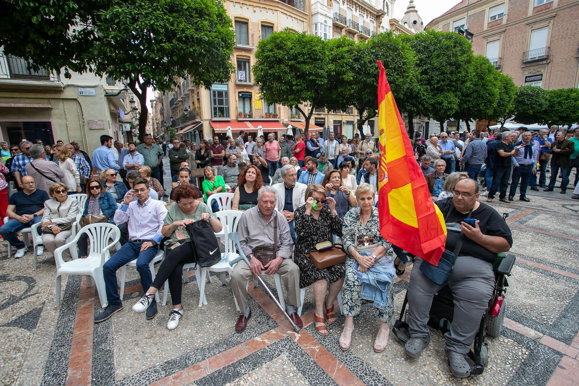 El acto de Vox en Murcia con Espinosa de los Monteros en imágenes