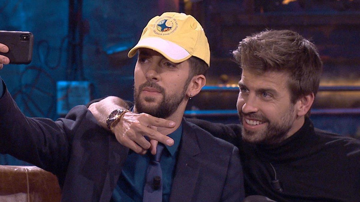 David Broncano y Gerard Piqué en 'La Resistencia'