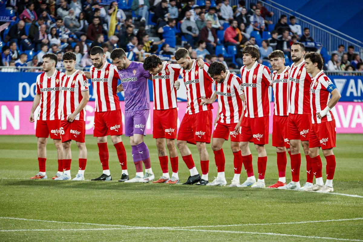Así fue el partido entre el Sporting y el Zaragoza