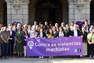 Clamoroso silencio en A Coruña por el crimen machista en la Sagrada Familia