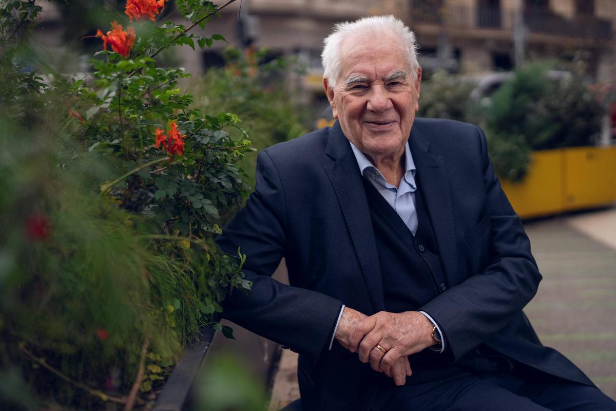 Ernest Maragall en su encuentro con El Periódico.