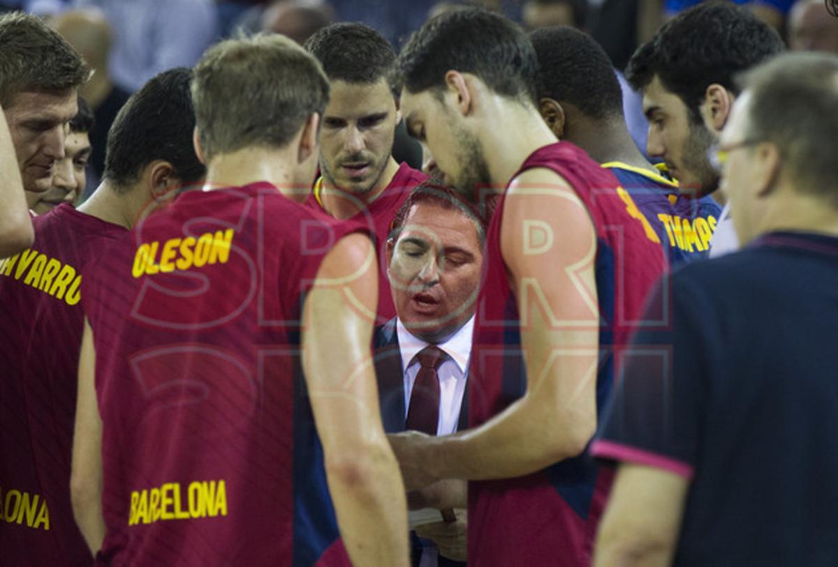 Las imágenes del FC Barcelona - Panathinaikos