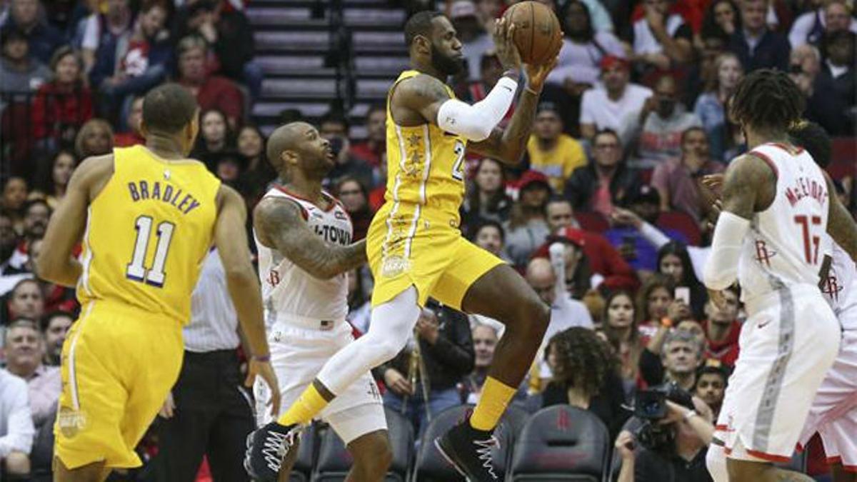 Victoria a domicilio de los Lakers ante Houston Rockets