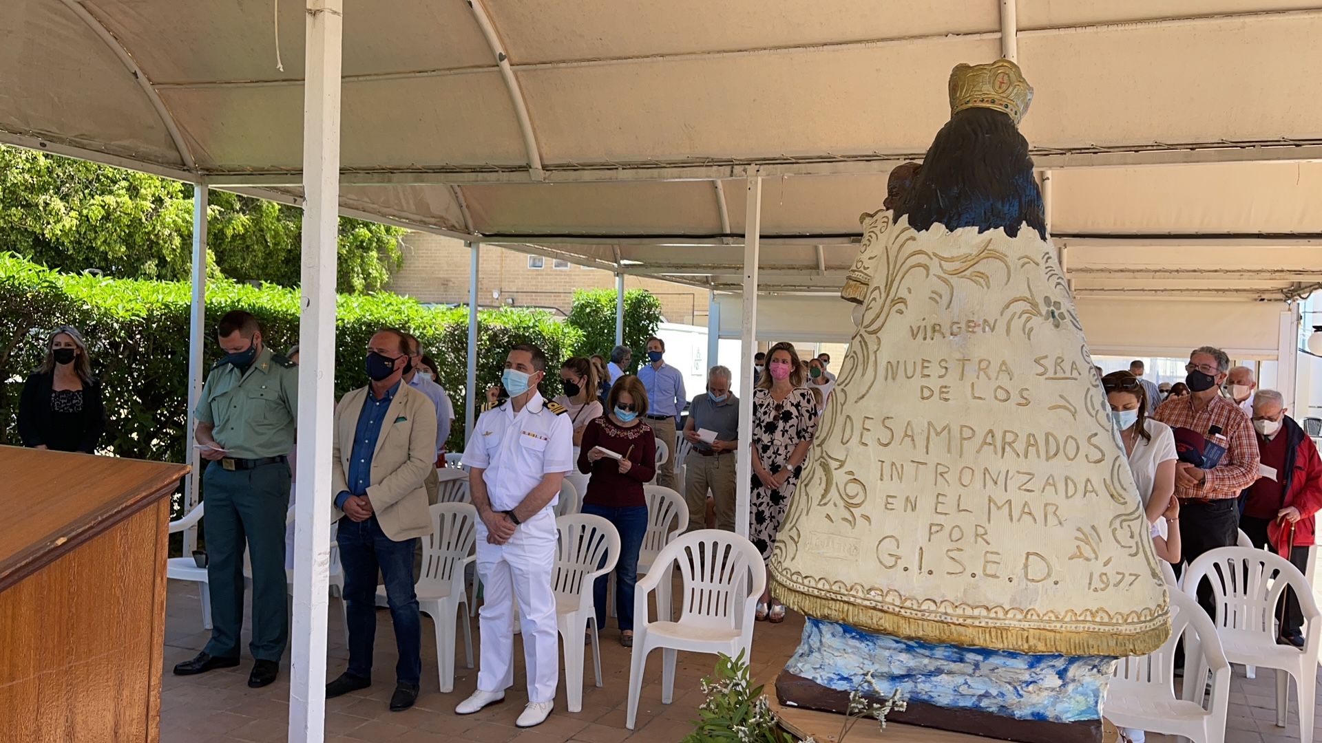 Así ha sido la Ofrenda a la imagen sumergida de la Virgen de los Desamparados