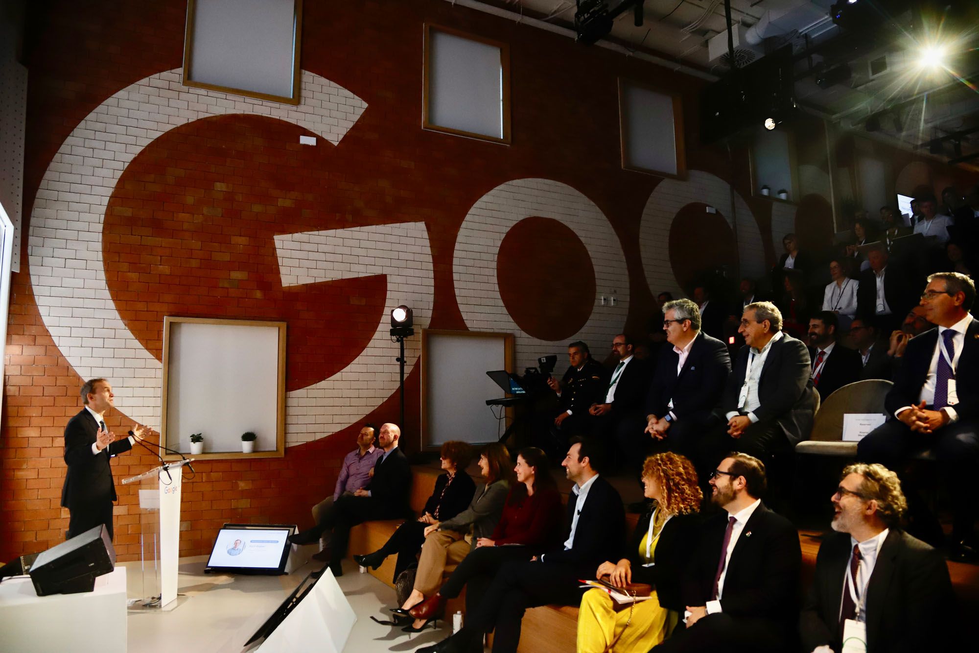 La inauguración del Centro de Ciberseguridad de Google en Málaga, en imágenes