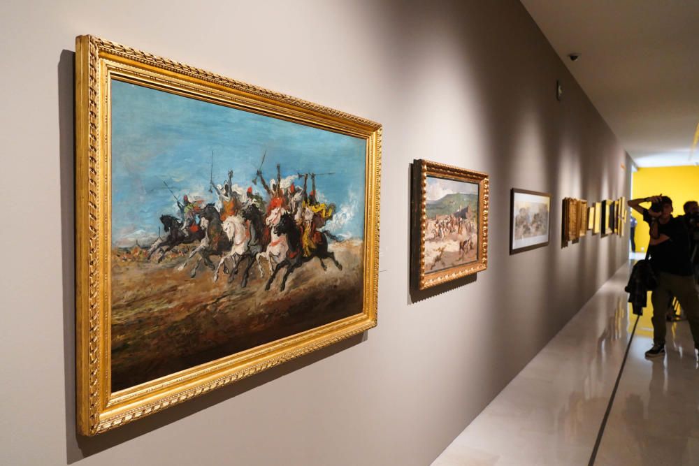 Presentación de la exposición  'Fantasía árabe. Pintura orientalista en España (1860-1900)' en el Museo Carmen Thyssen.