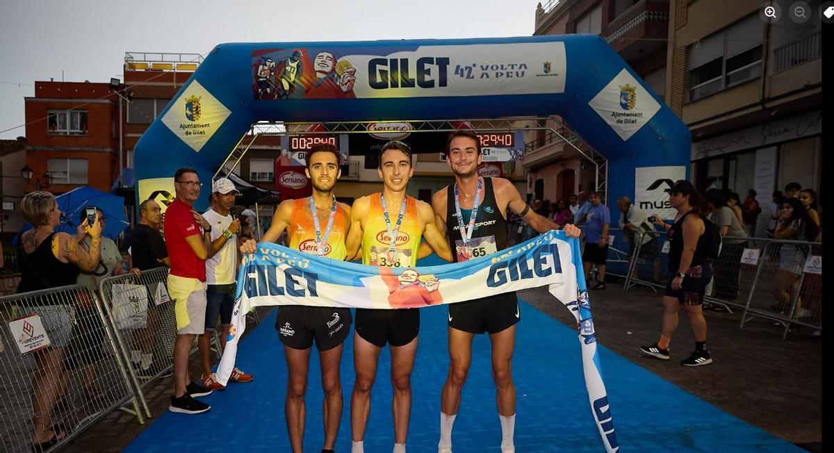 Ganadores de la absoluta masculina.