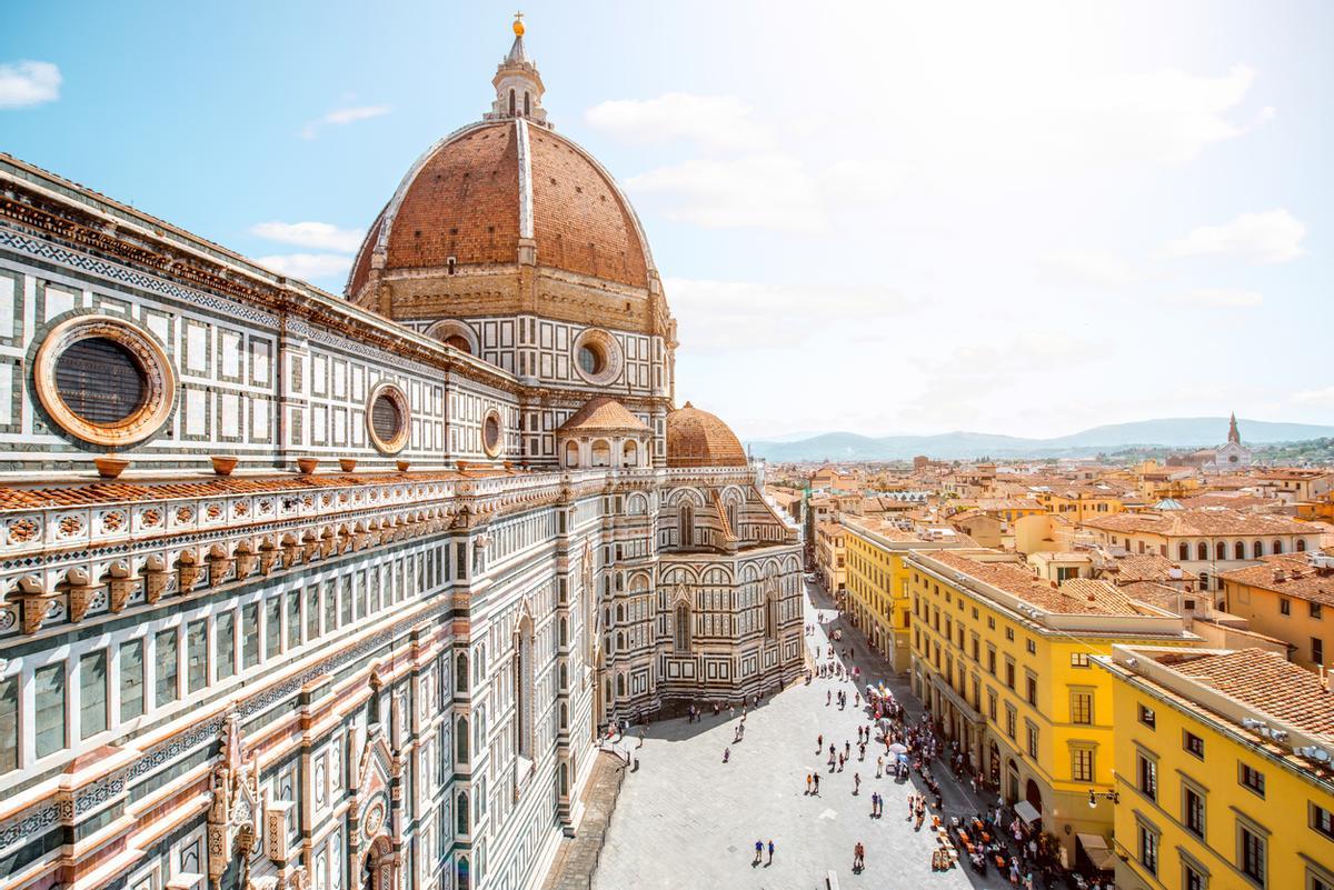 Roma, Venecia, Florencia, Siena o Nápoles son algunas de las ciudades que más le influyeron.