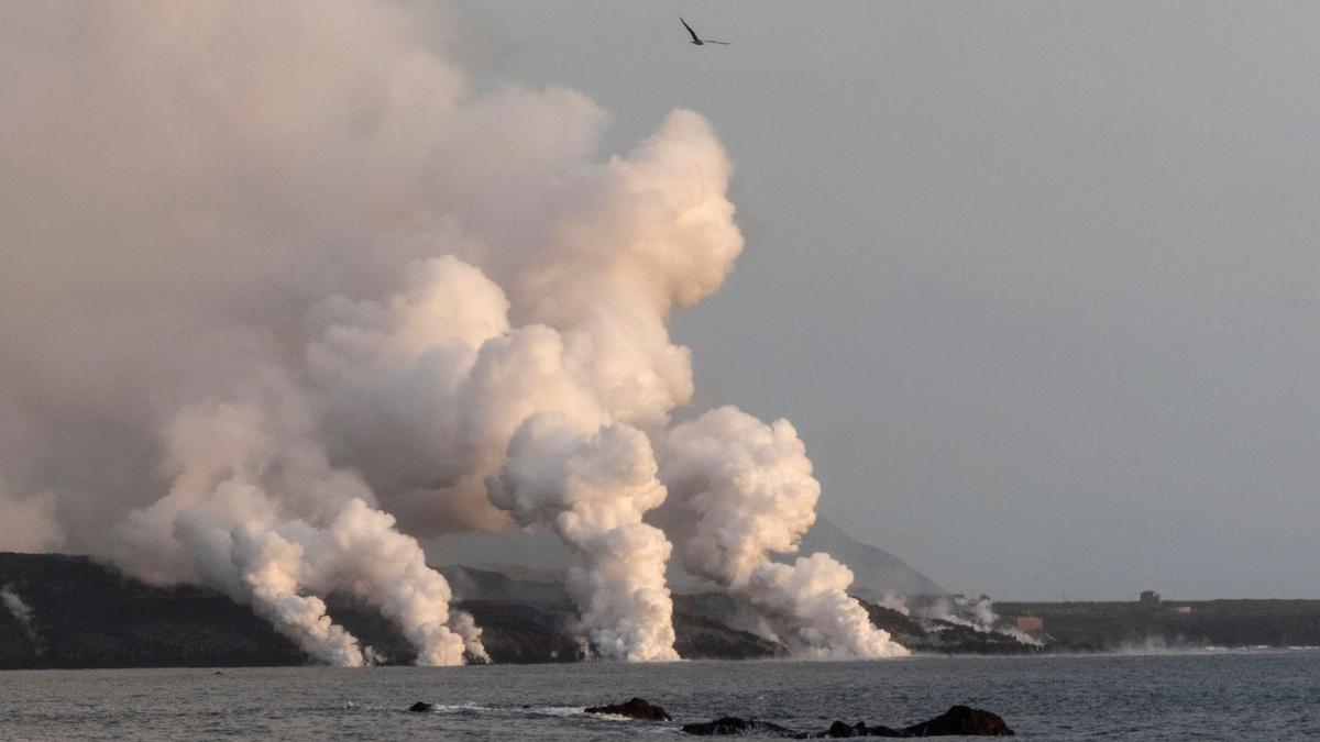 Las anomalías en el mar en La Palma no son comparables con las de El Hierro