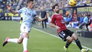 Celta y Cádiz empatan a dos en la lucha por la permanencia