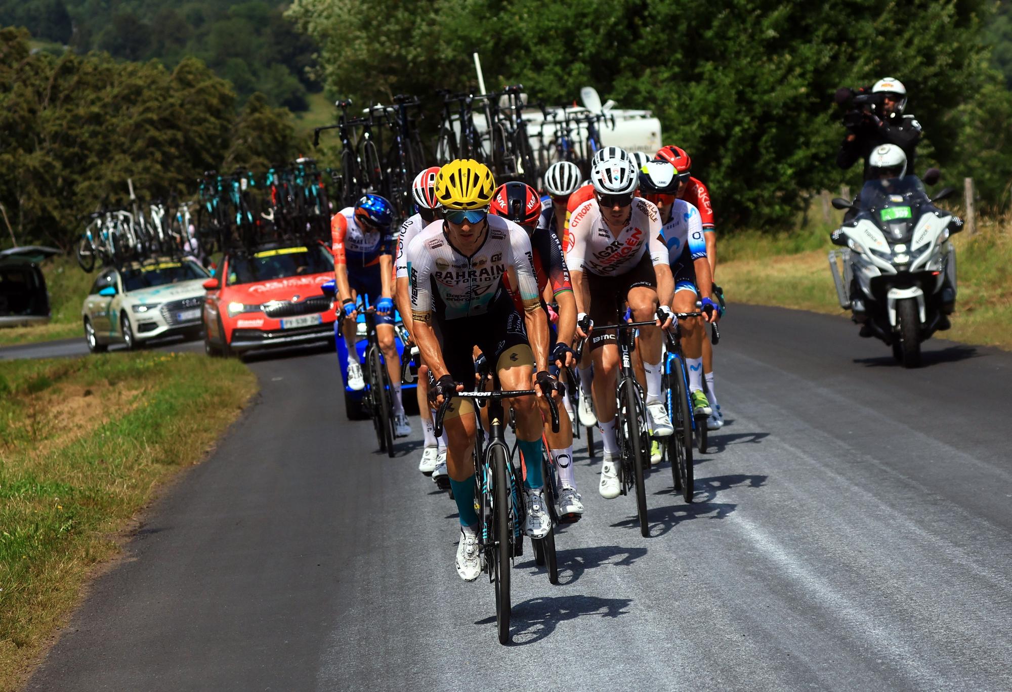 IMÁGENES | Las mejores imágenes de la etapa 10 del Tour de Francia