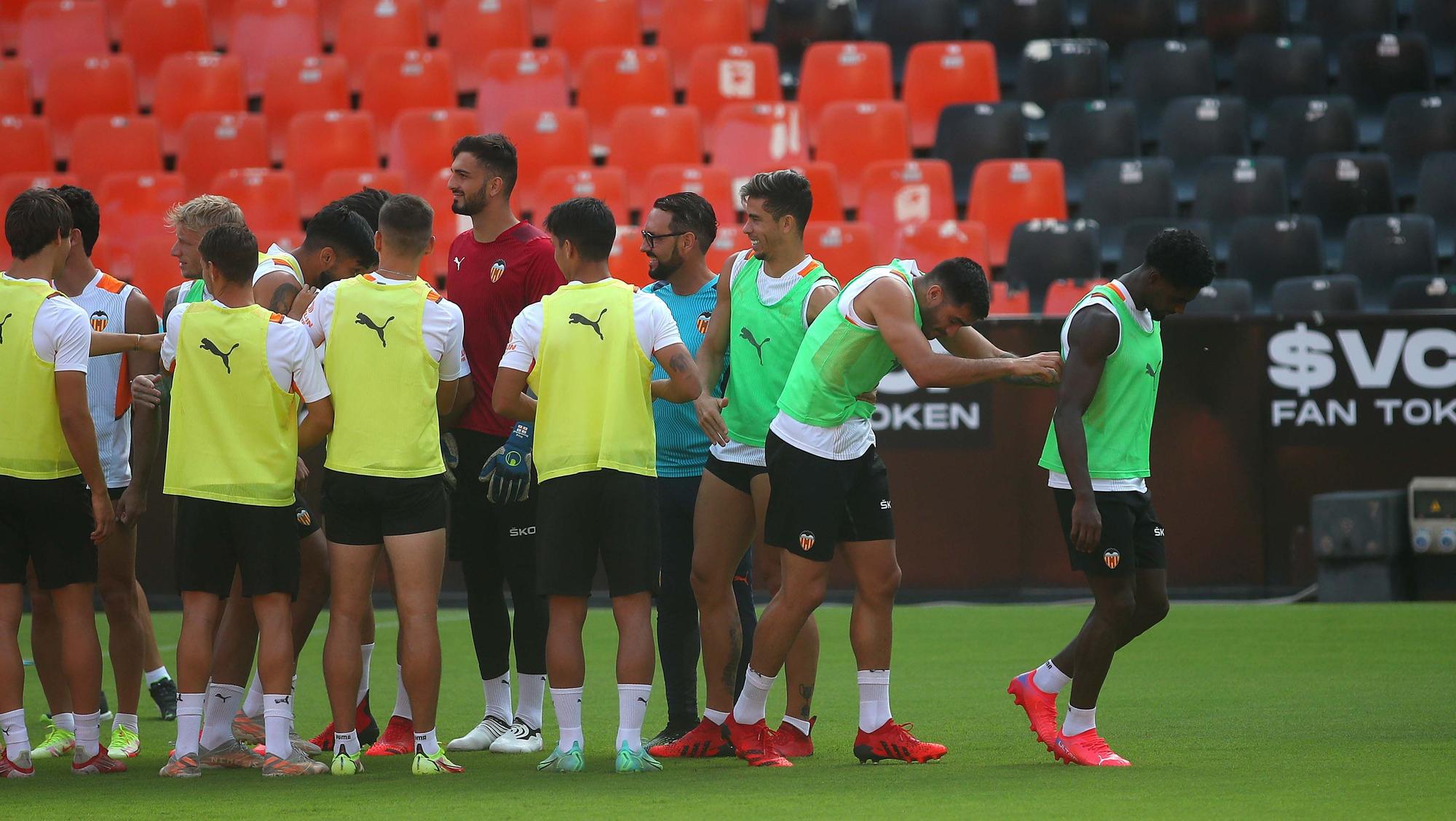 Entrenamiento del Valencia CF