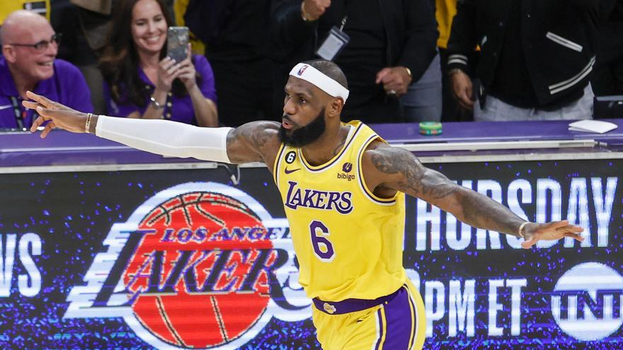 Los Lakers eliminan a los Suns con un LeBron James pletórico y jugarán por la Copa NBA