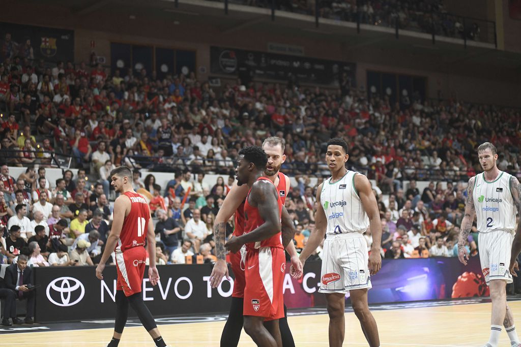 Todas las imágenes de la semifinal de la Supecopa entre el UCAM Murcia y el Unicaja