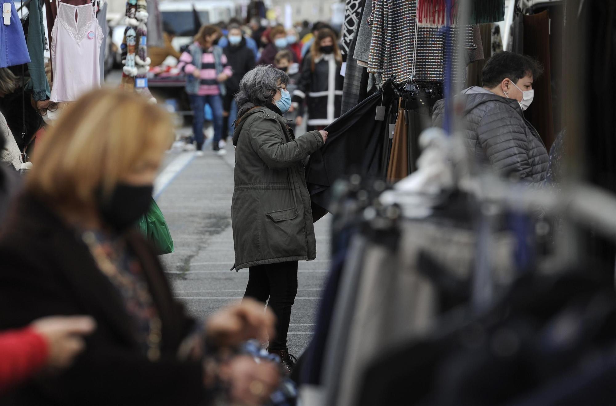 Primera feria del año en Lalín