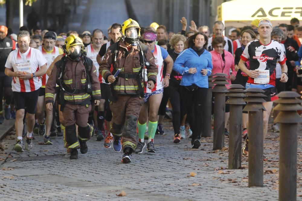 La Marató a les comarques gironines