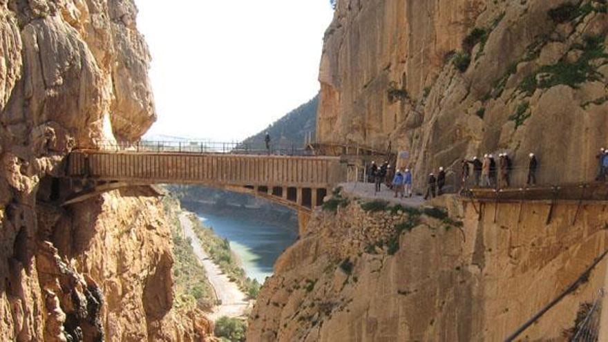 El Caminito del Rey abrirá en Semana Santa.