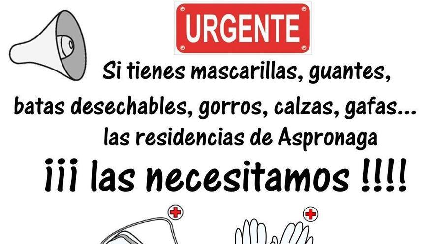 Aspronaga, uno de los principales focos de coronavirus, se queda sin mascarillas ni guantes