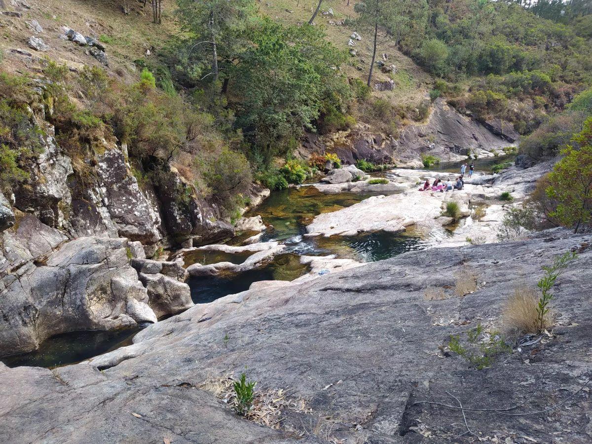 Las Pozas de Loureza, en Oia.