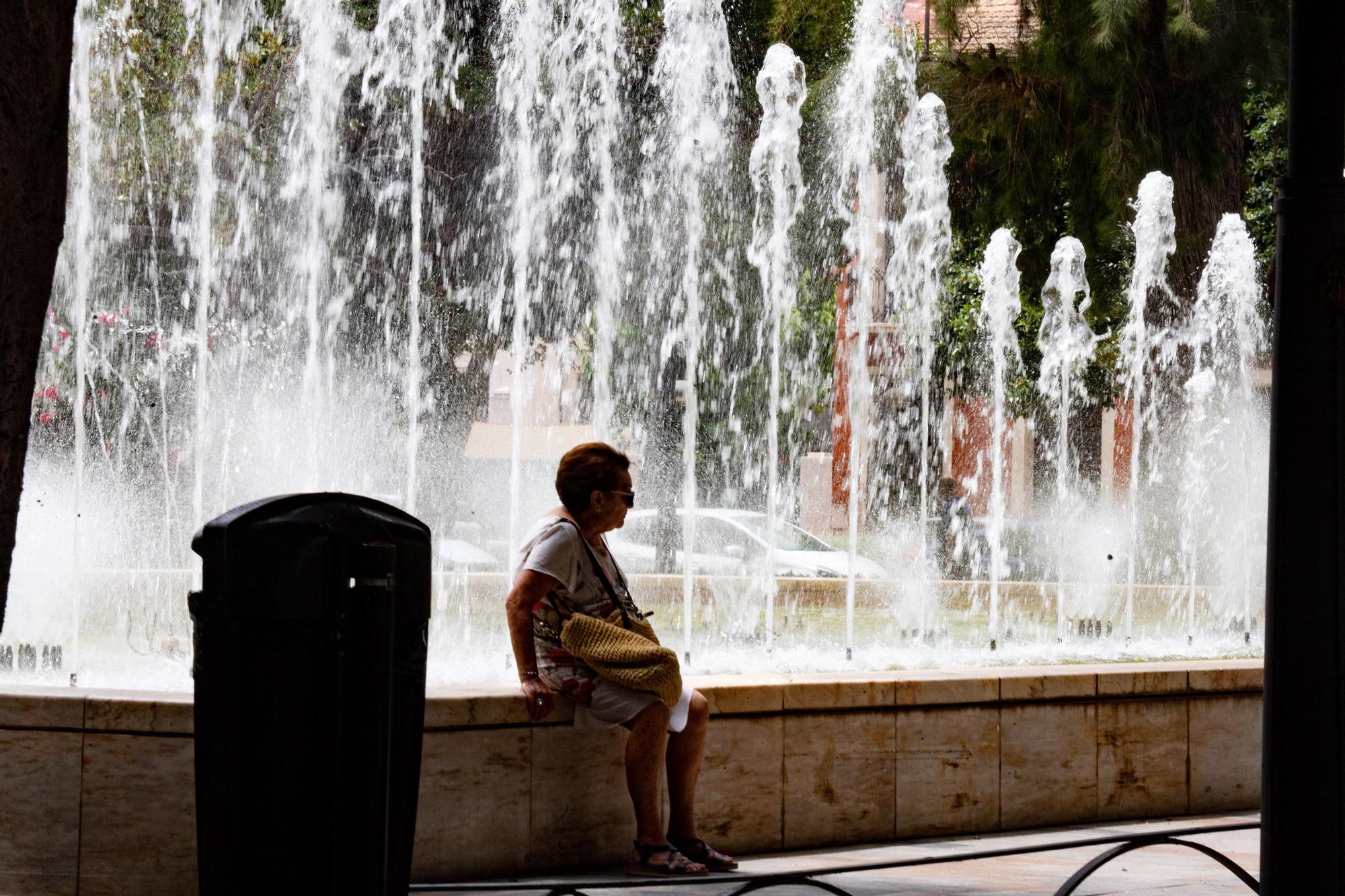 Ola de calor en Orihuela