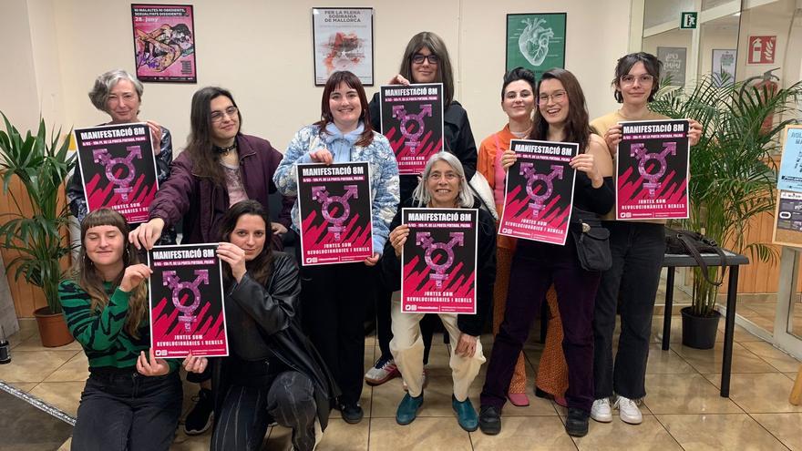 La Coordinadora Transfeminista convoca su propia manifestación del 8M en Palma