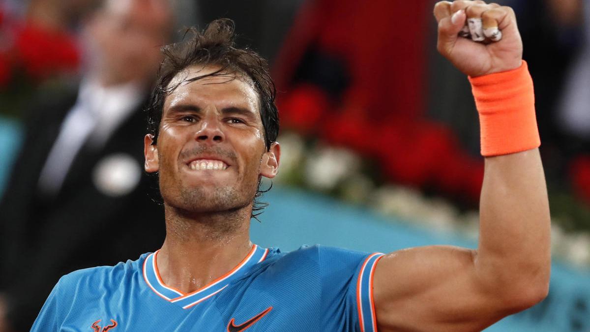 Rafa Nadal jugará el Mutua Madrid Open en septiembre