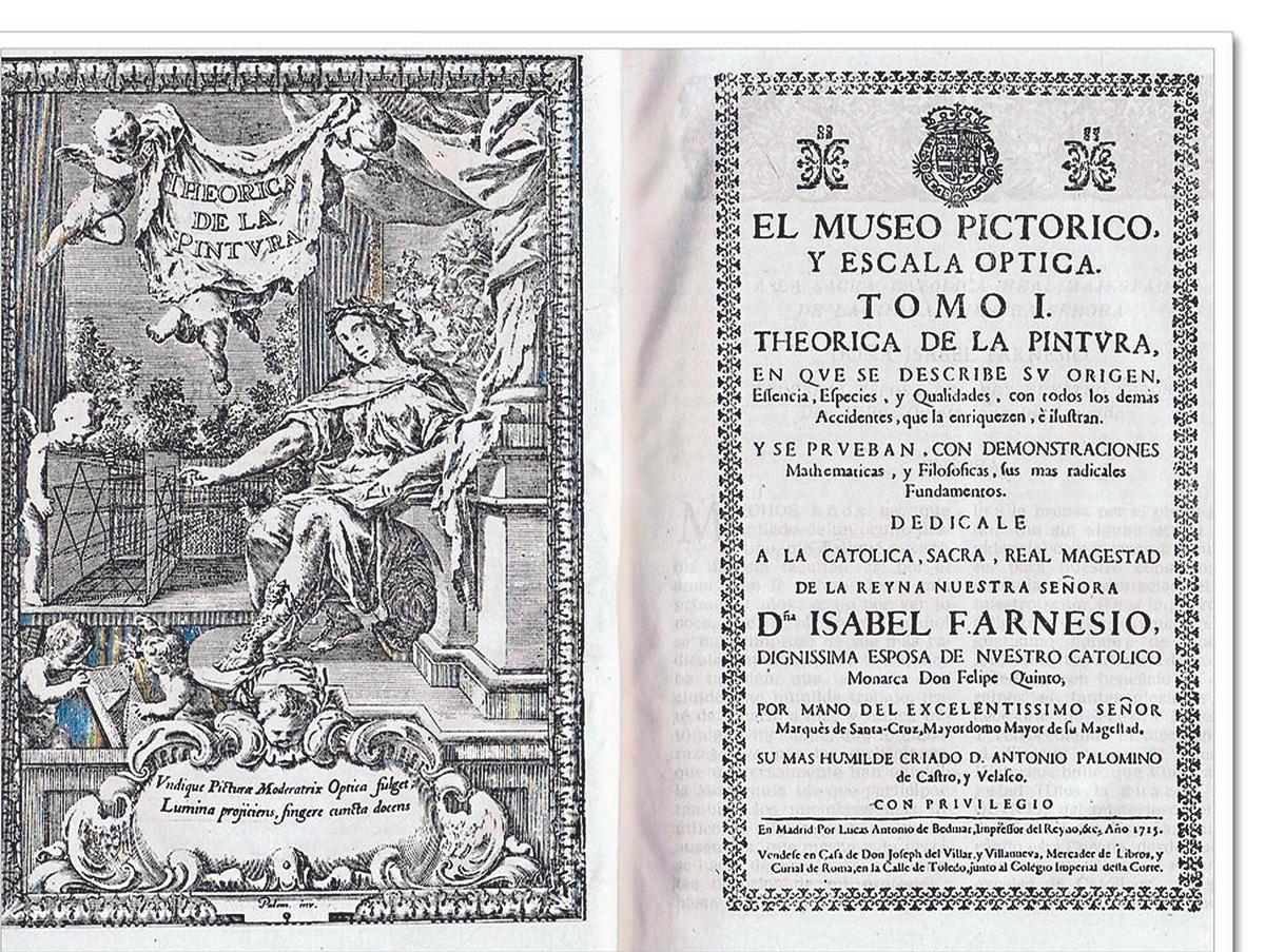 Libro "El Museo Pictórico y escala óptica" en el que se cita el milagro del Cristo
