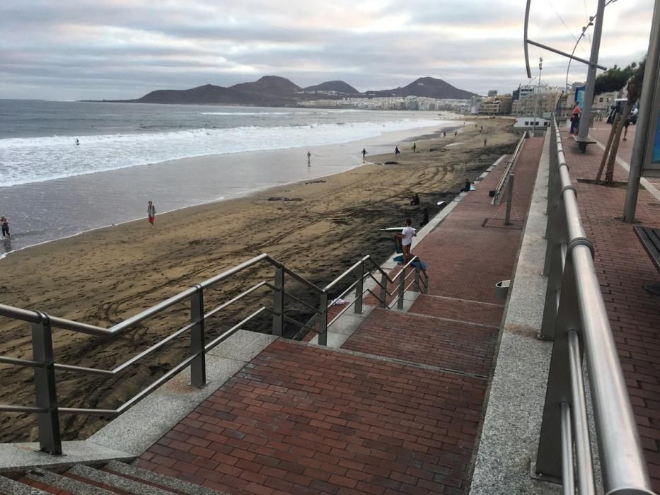 Deportistas en Las Palmas de Gran Canaria