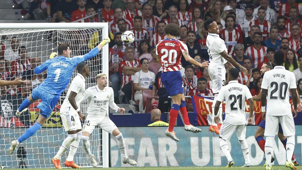 ATLÉTICO DE MADRID - REAL MADRID : El gol de Mario Hermoso