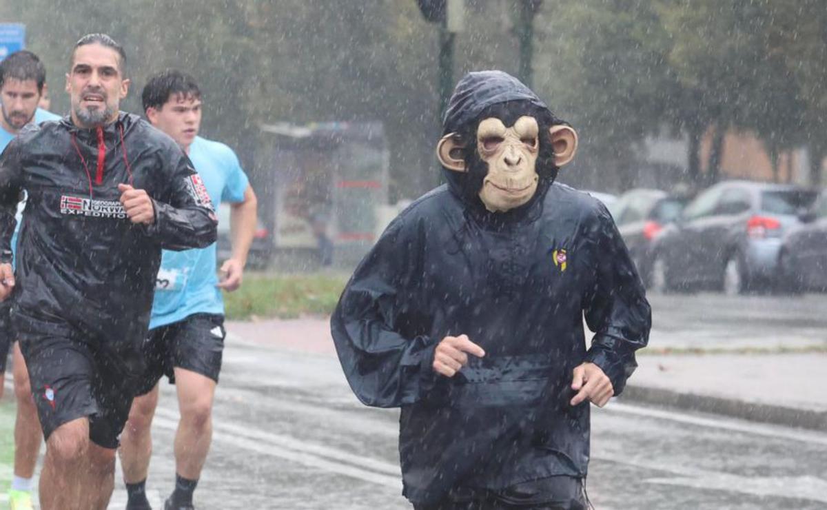 Un participante,
con careta.
| Alba Villar