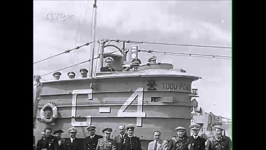El submarino que 'gafó' Franco