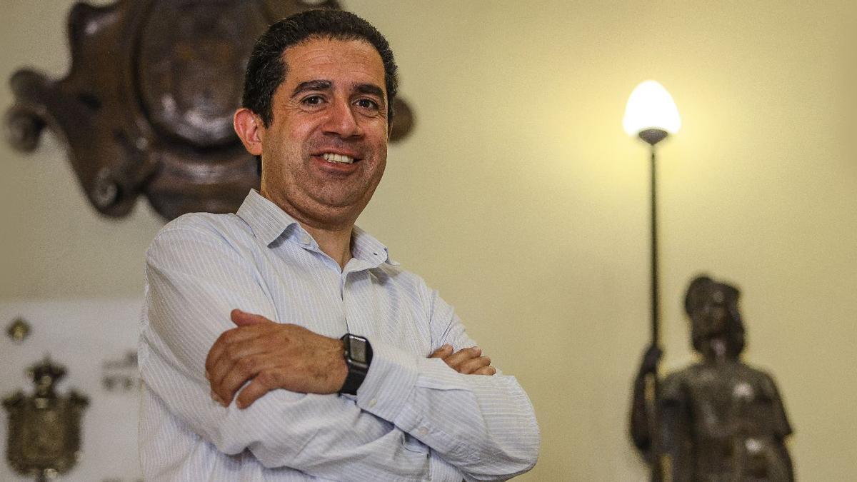 Toni Francés, alcalde de Alcoy (PSOE).